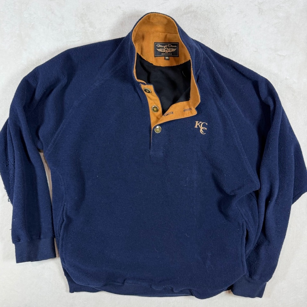 Men's Straight Down Size Medium Kenwood Country Club KCC Cincinnati Ohio Sweater